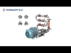 Viscosity High Purity Pumps , Mini Rotary Lobe Pump For Cheese And Whey Yogurt Transfer