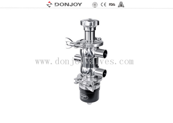 3A / ISO SS316 Pneumatic Sanitary Diaphragm Valve for fliud regulation