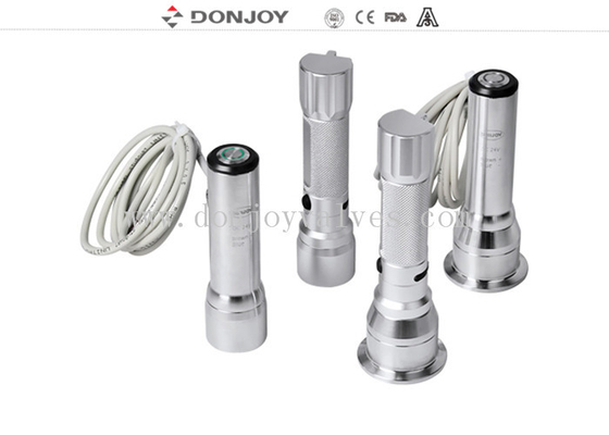 Stainless Steel Sight Glass Multi - angle light industrial lighting  304 shell with weld connection