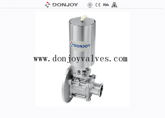 Welding SS316L Beverage Tanks DN40 Sanitary Ball Valve