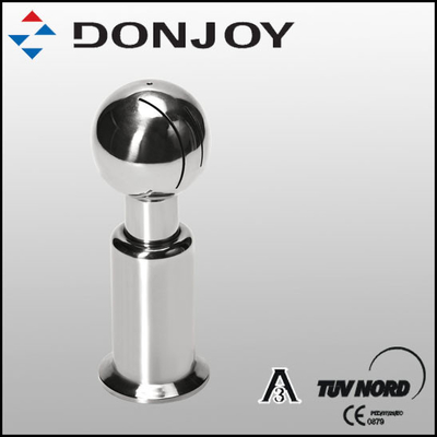 DONJOY Stainless steel sanitray rotating clamped cleaning ball /spray ball