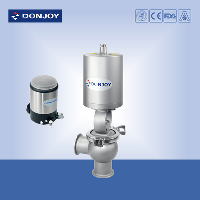 DC 24V Intelligent valve Positioner , angle seat valve 1.5 bar - 7 bar 31 C - TOP units