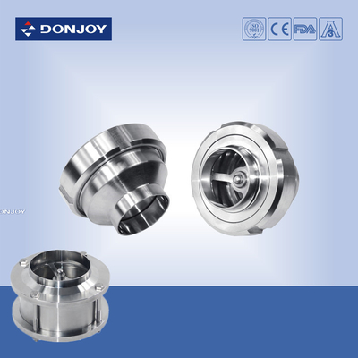 Food / Beverage Sanitary High Pressure Check Valves Mirror Matt Polished