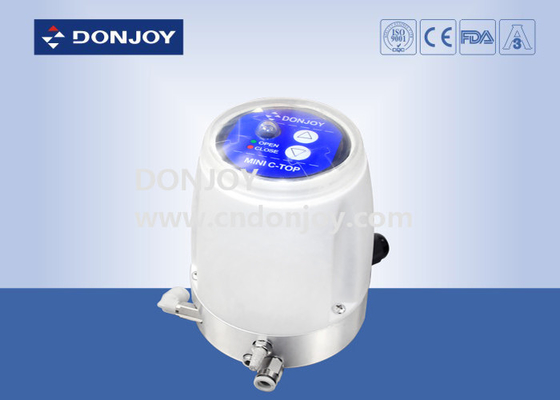 DC 24V Intelligent valve Positioner , angle seat valve 1.5 bar - 7 bar 31 C - TOP units