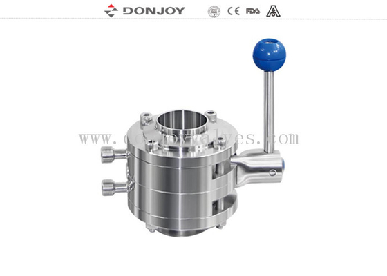 DN25 Sanitary Mixproof Butterfly Valves For Home Brewing