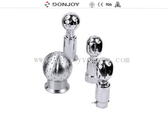 1/2" - 2.5" Welded Rotating Tank Spray Balls Mirror / Matte Polished