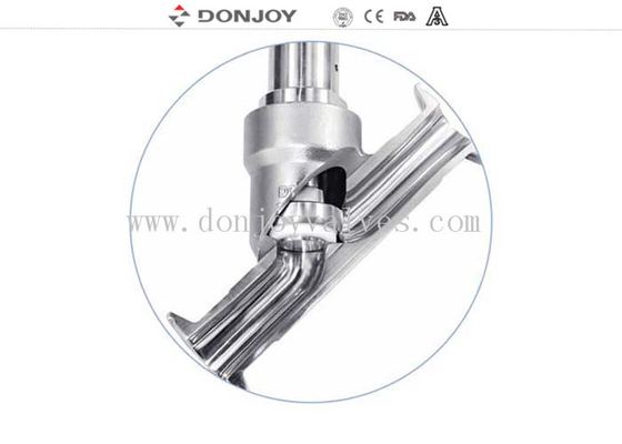 Donjoy Stainless steel Pneumatic Angle Seat Valve with BSP Thread