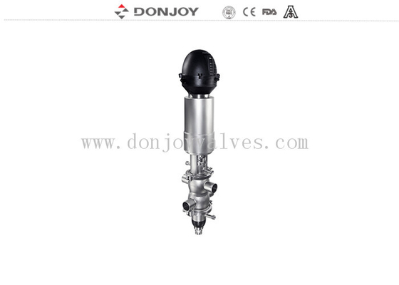 SS316L Sanitary Double Seal Valve With Control Head/Donjoy Mixproof valves