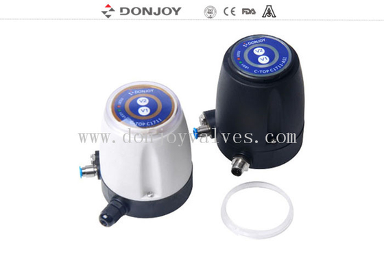 DC 24V Intelligent valve Positioner , angle seat valve 1.5 bar - 7 bar 31 C - TOP units