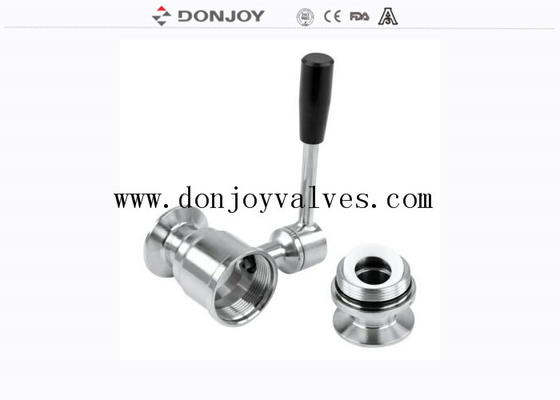 SS316L DN100 2 Way Manual Directly Sanitary Ball Valve