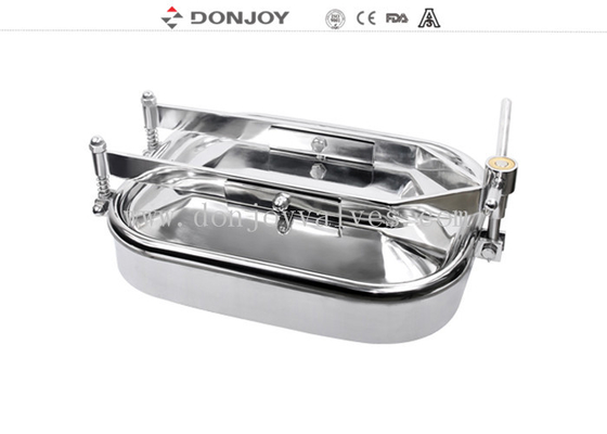 एसएस 316 एल स्क्वायर मैनहोल कवर / सेप्टिक टैंक के लिए टैंक मैनवे