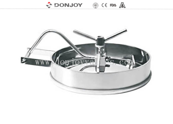 अंडाकार दबाव पोत मैनहोल कवर स्टेनलेस स्टील SS304 SS316L 435mm*335mm