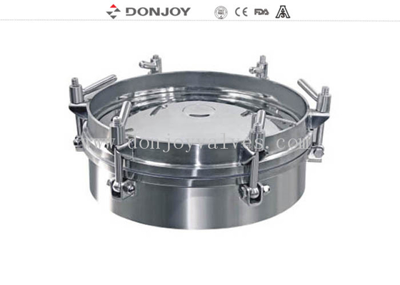 DONJOY एसएस316L के साथ रासायनिक टैंकों के लिए उच्च दबाव मैनहोल कवर