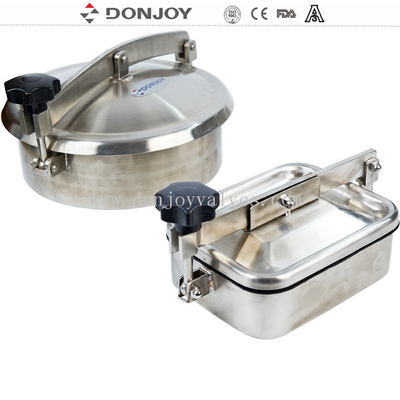 1 बार आउटडोर उद्घाटन दबाव आयताकार Manway 235x185mm